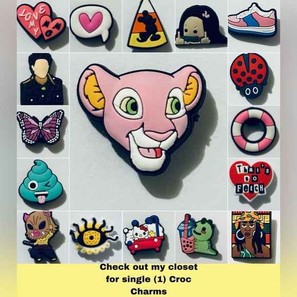 (10 for $10) SALE Five Nights At Freddys Charm Shoe Charm Disney Croc Charms - Picture 7 of 12